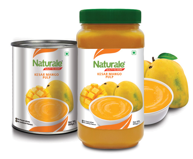 Naturale’s Kesar Mango Pulp