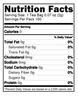 Nutrition Facts